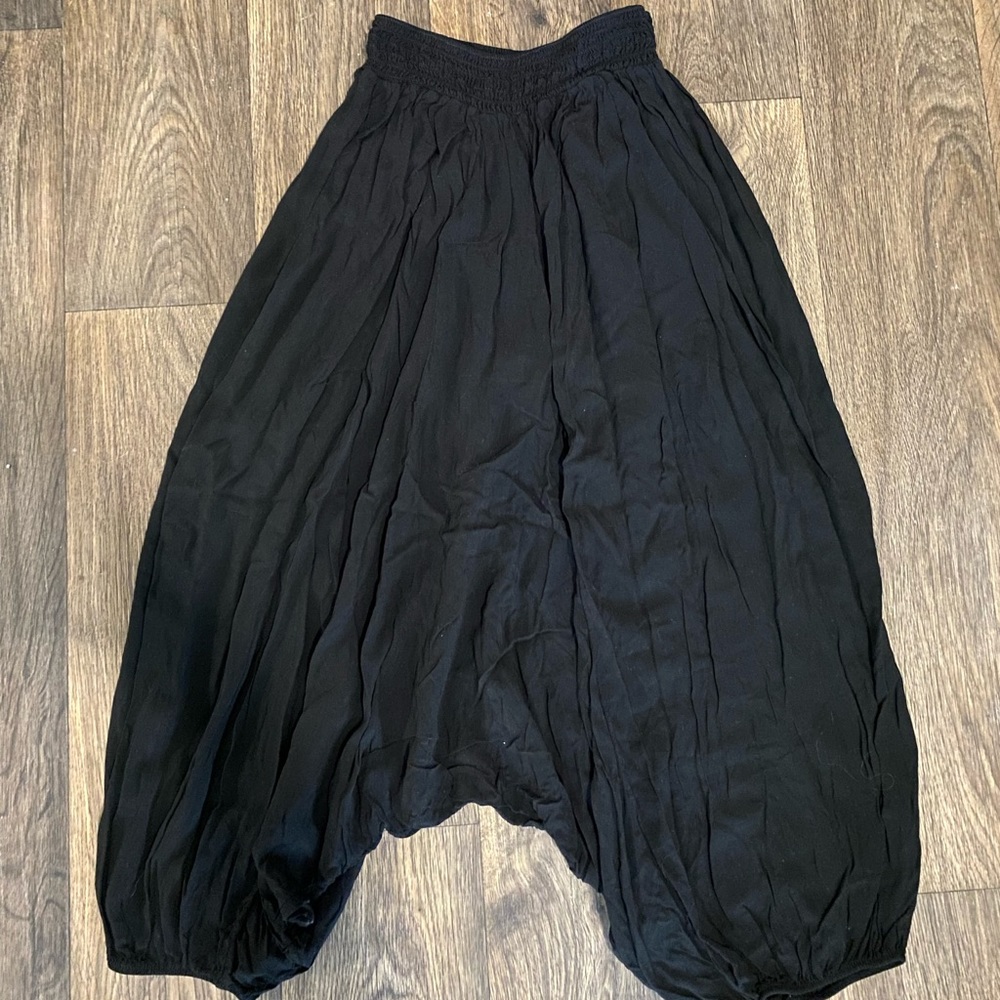 Arabian style pants, black